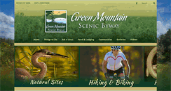 Desktop Screenshot of greenmountainbyway.org